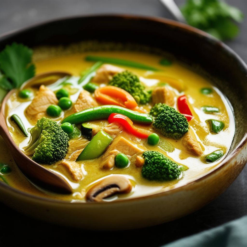 Thai Green Curry Soup