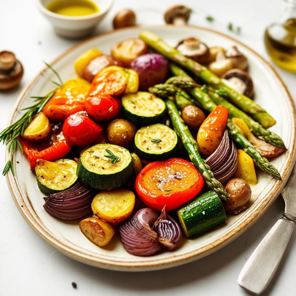 Verdure Arrostite alle Erbe Mediterranee