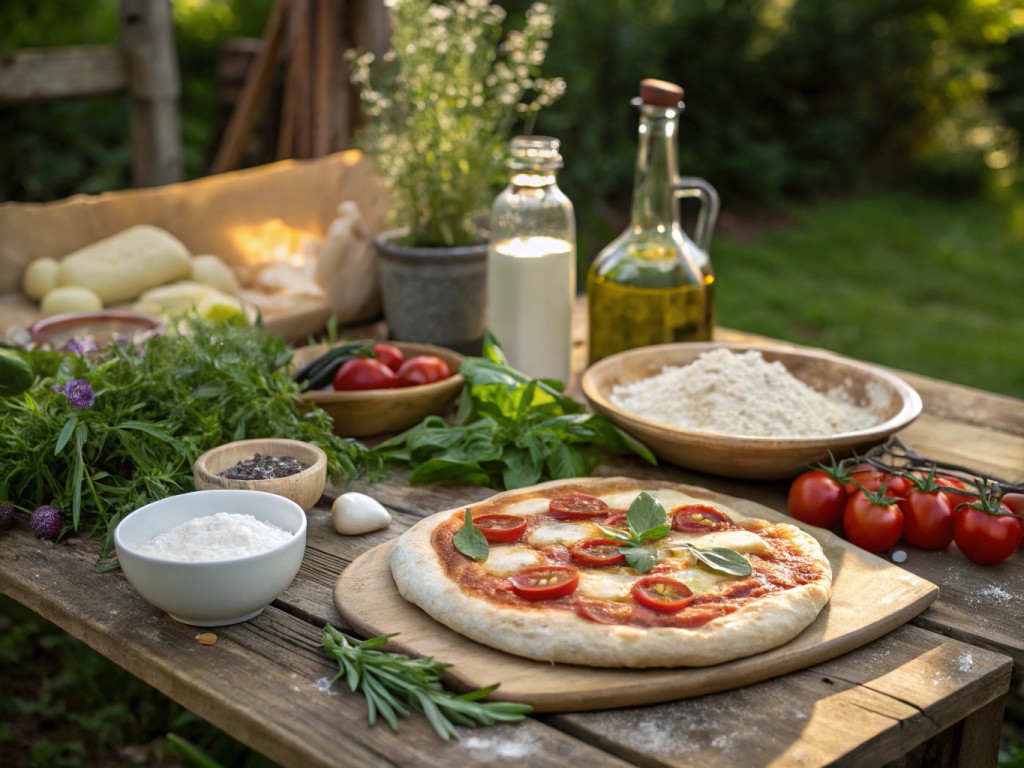 Pizza selber machen – Italienisches Basis Pizza Rezept für Zuhause