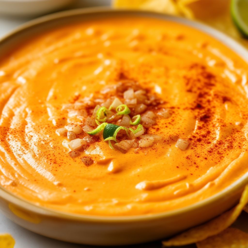 Cremiger würziger Queso-Dip
