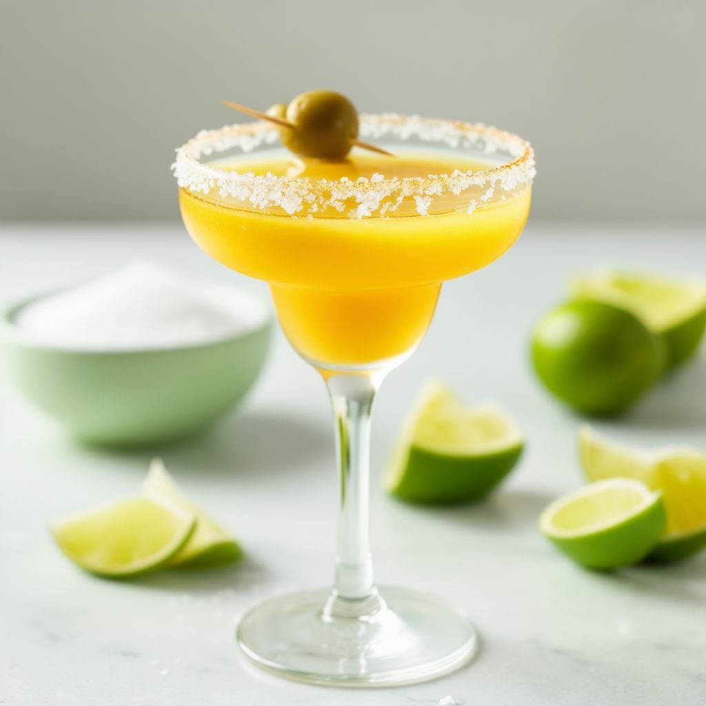 Zesty Mexican Margarita Martini