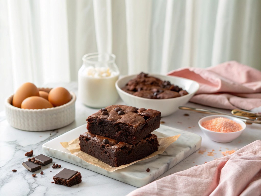 Moist Chocolate Brownie