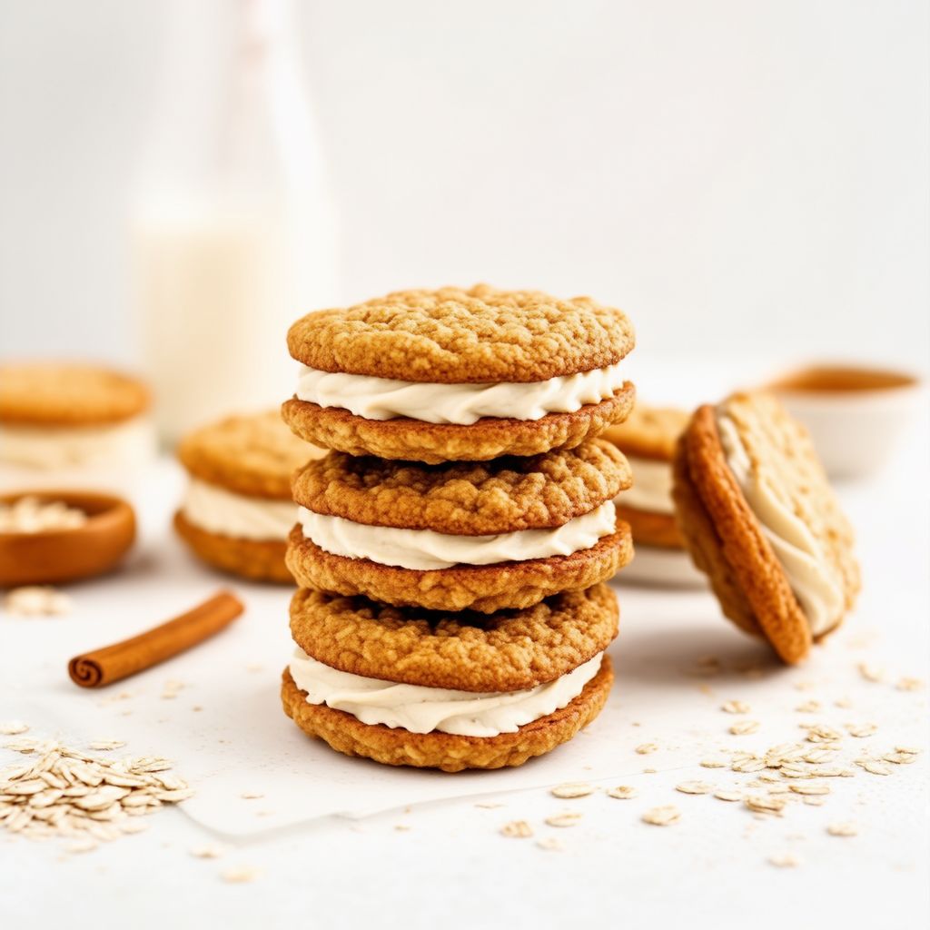 Homemade Oatmeal Cream Sandwiches