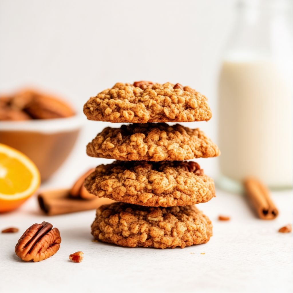 Biscotti Chewy Oatmeal Pecan Delight