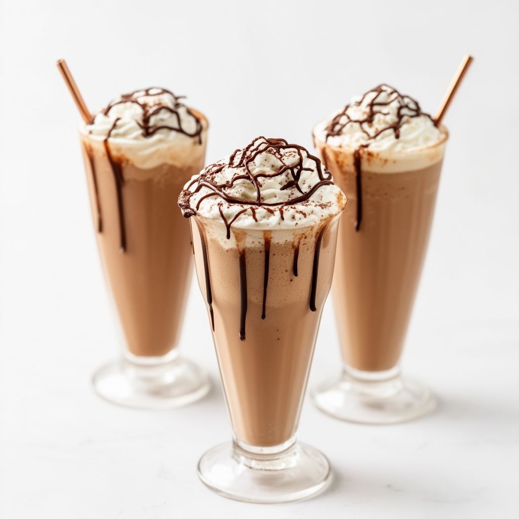 Eisgekühlter Mocha Bliss Shake