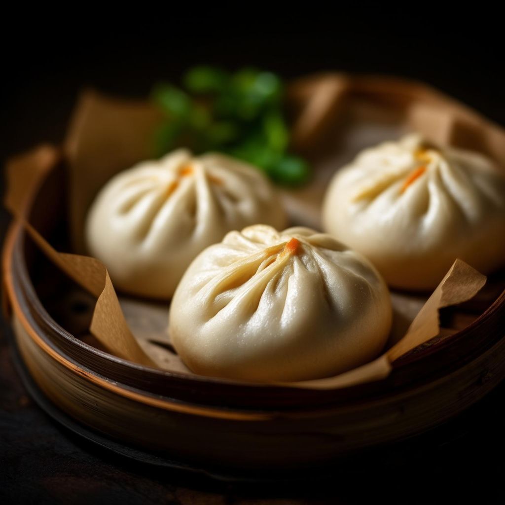 Vietnamese Banh Bao (Steamed Pork Buns)