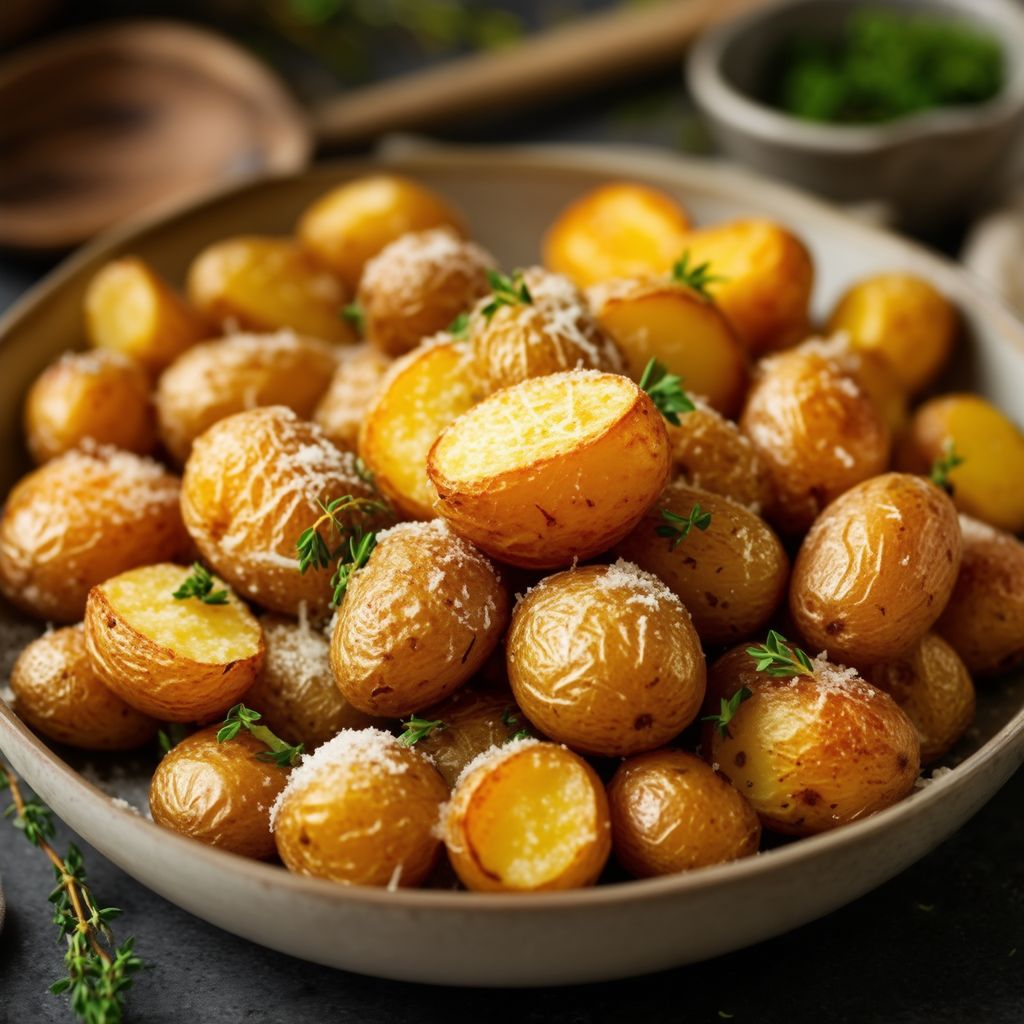 Herbed Parmesan Roasted Potatoes