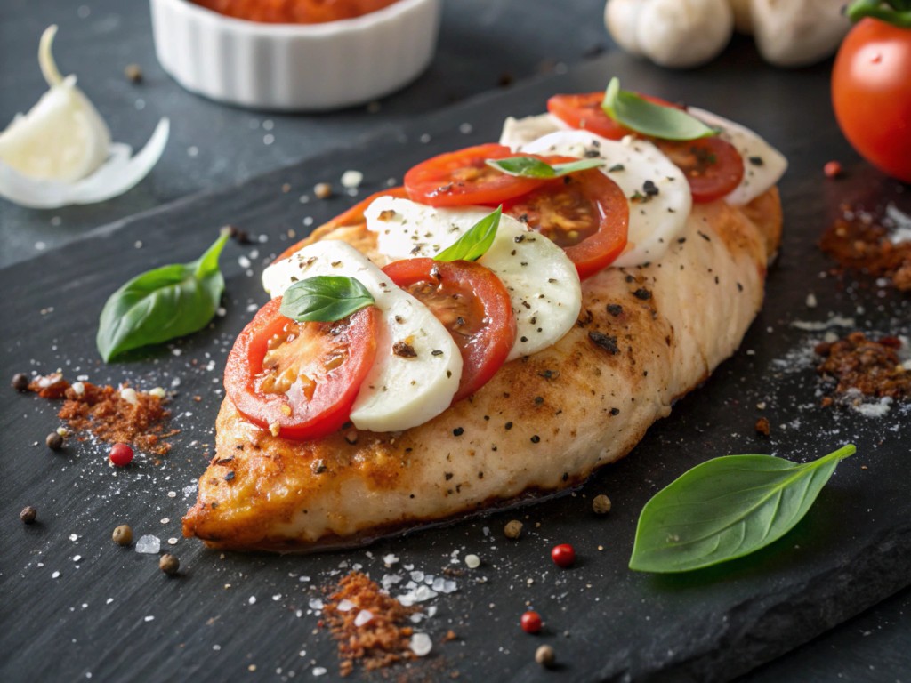 Hähnchenbrust Tomate Mozzarella