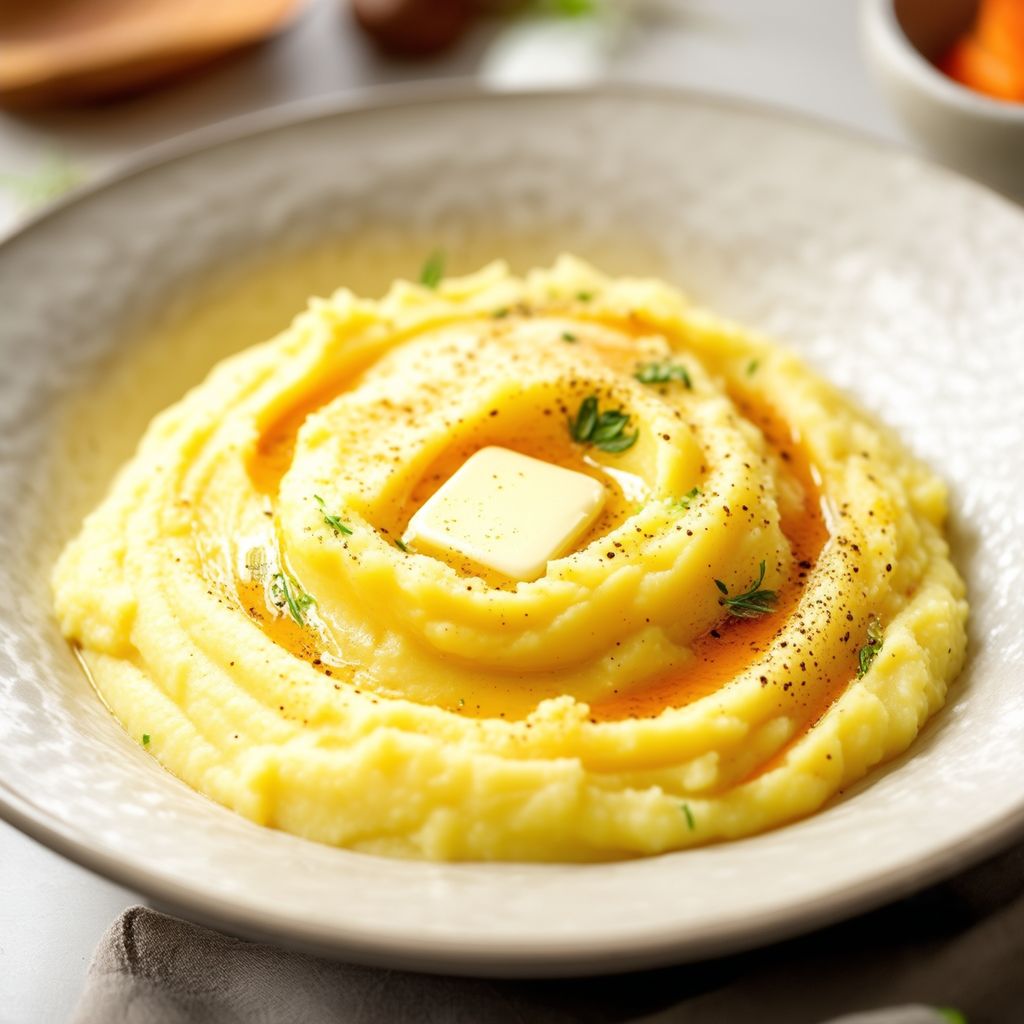 Cremige Püree aus Wurzelgemüse