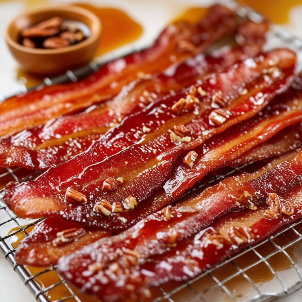 Delizia di Bacon Caramellato con Noci Pecan