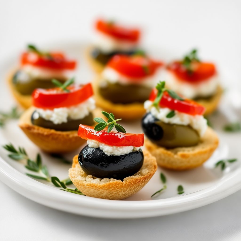 Stuffed Olive Bites