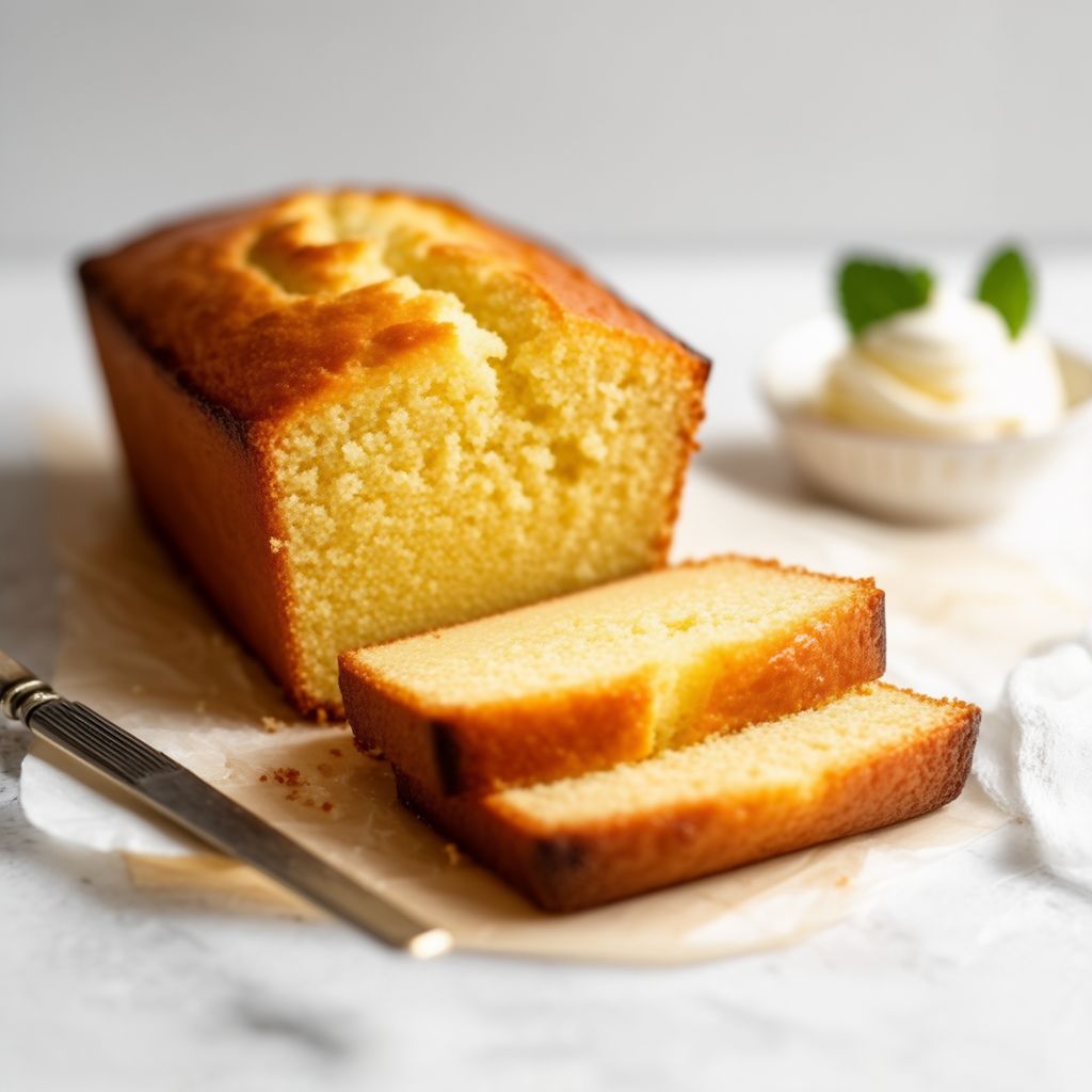 Classic Vanilla Butter Loaf Cake