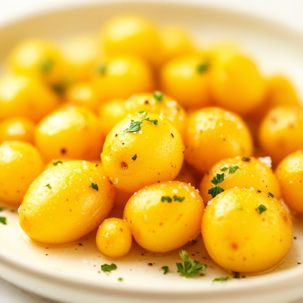 Golden Buttered Potatoes with Fresh Herbs