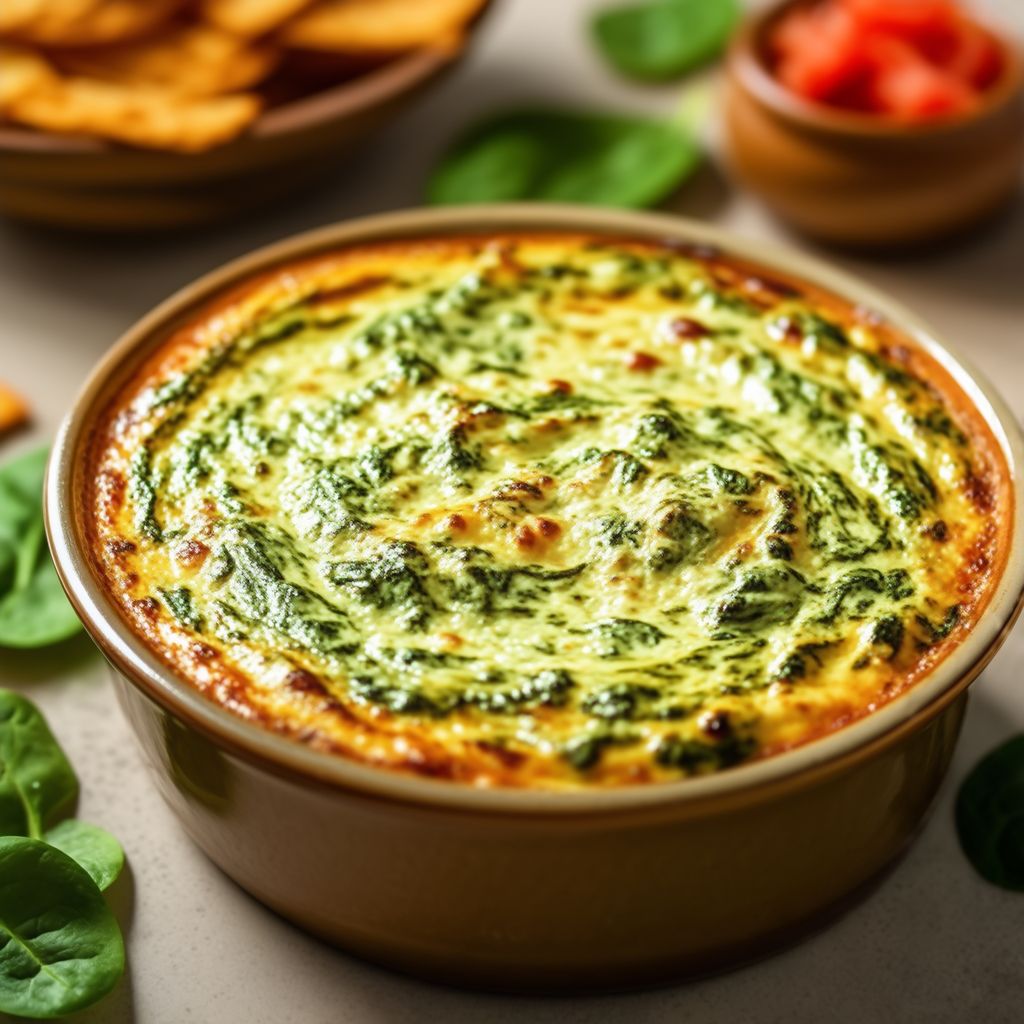 Creamy Spinach and Cheese Dip