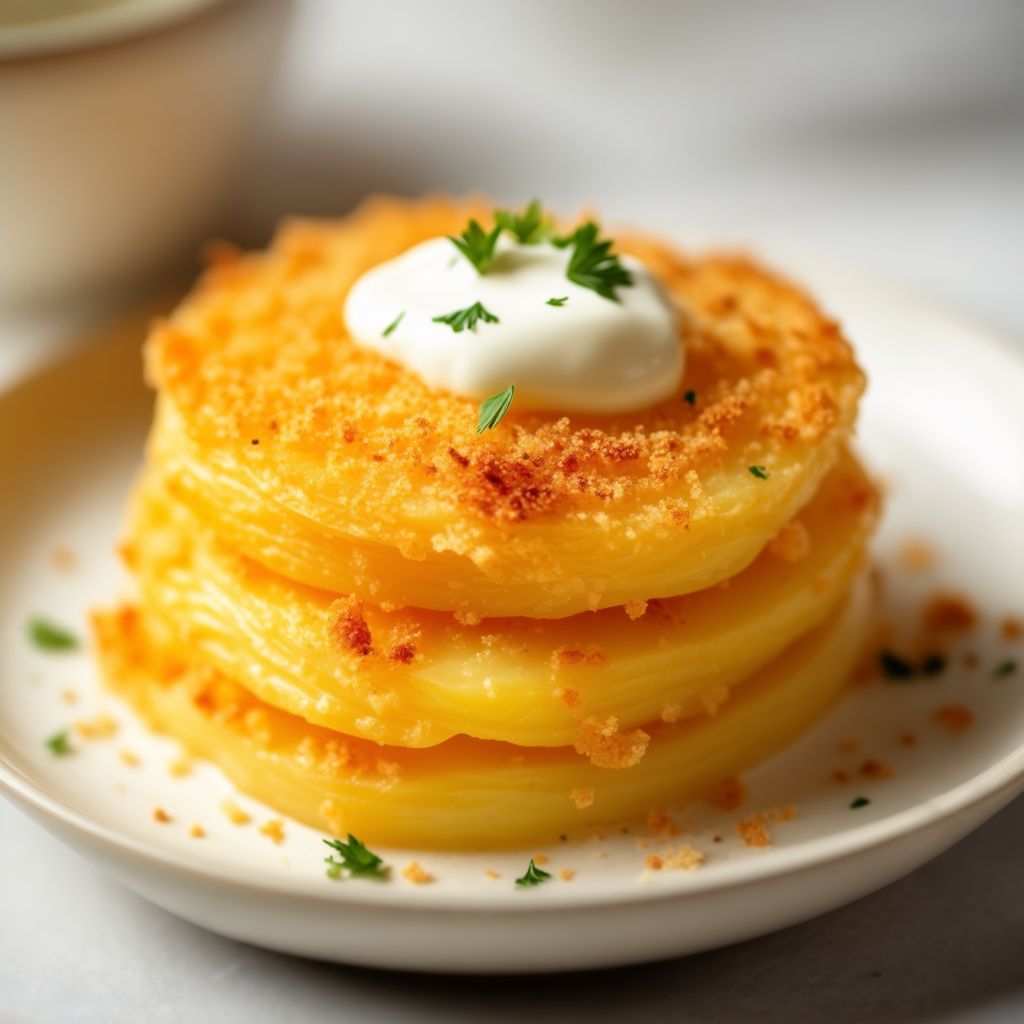Golden Crusted Potato Bake