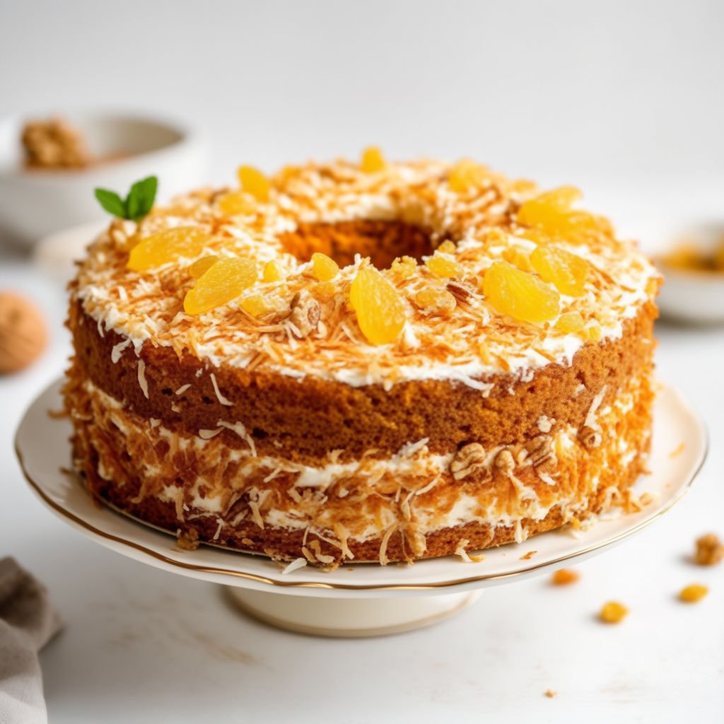 Deliziosa Torta di Carote e Ananas