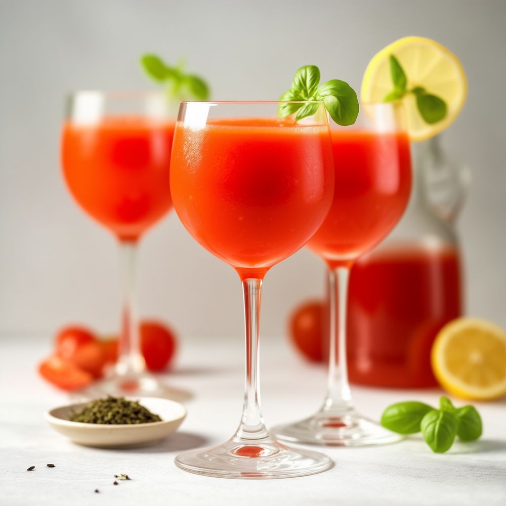 Würziger Kräuter-Tomaten-Refresh