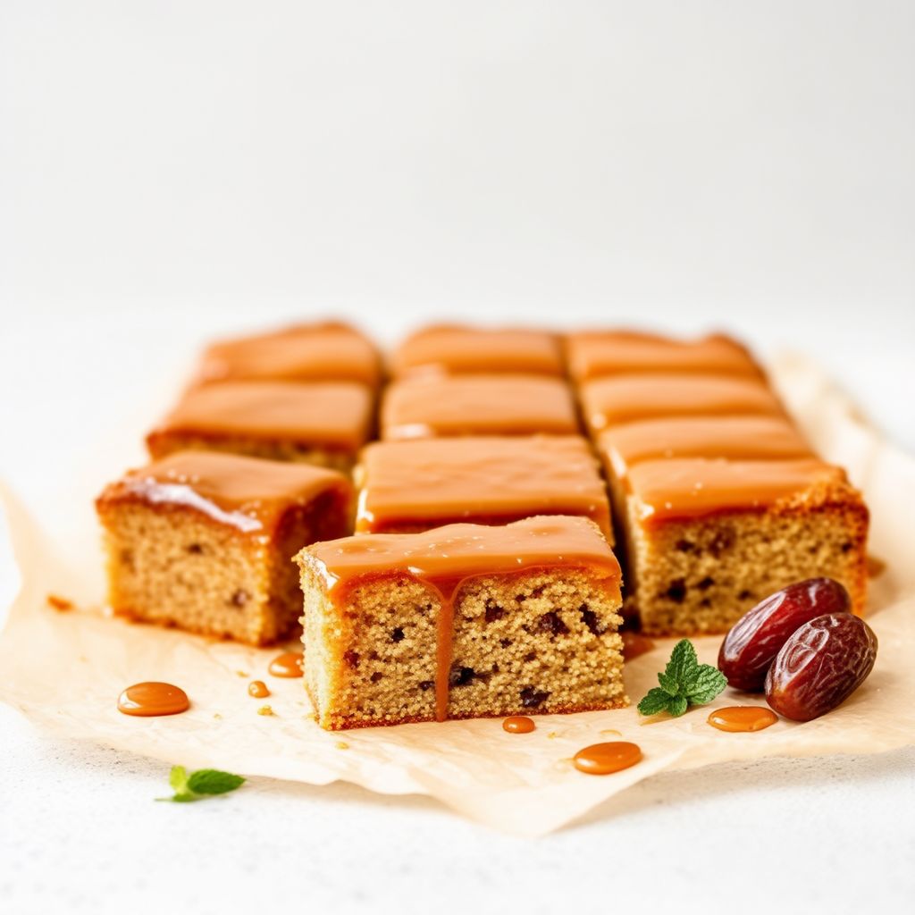 Torta Caramello e Datteri