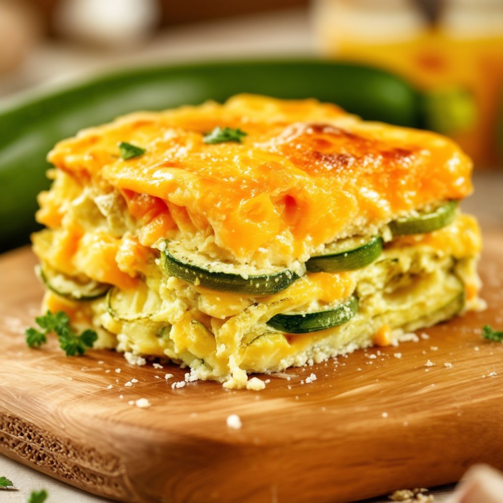 Cheesy Zucchini Bake