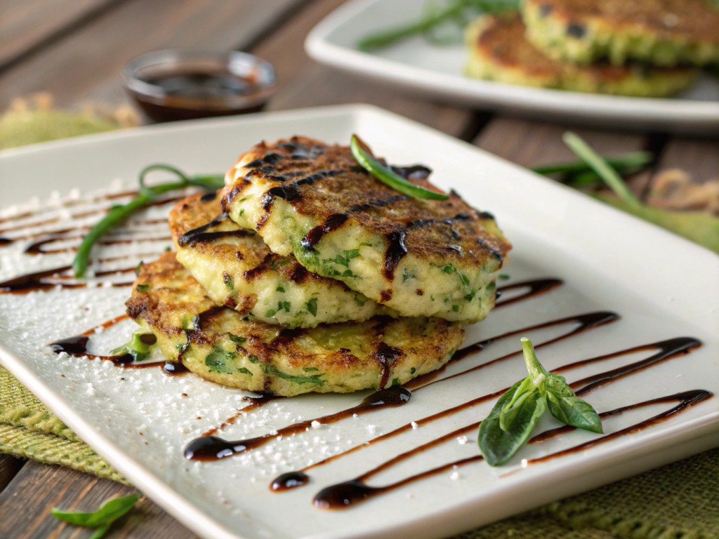 Zucchinipuffer, einfach und schnell
