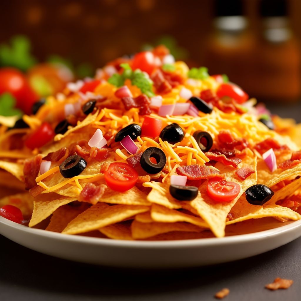 Loaded Bacon Nachos Supreme