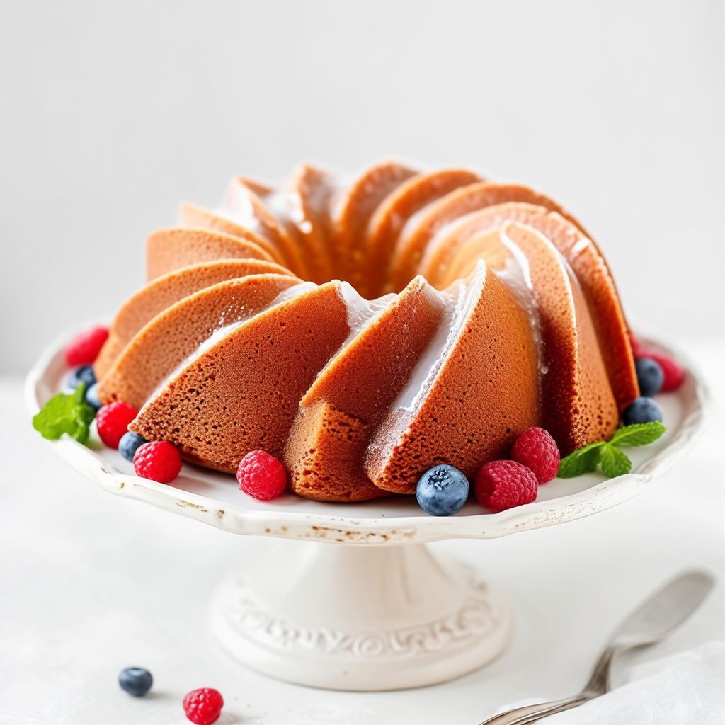 Velvety Cream Cheese Bundt Cake