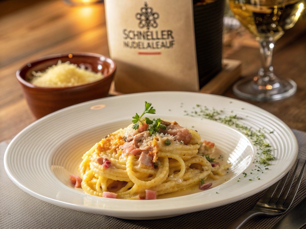 Schneller Nudelauflauf