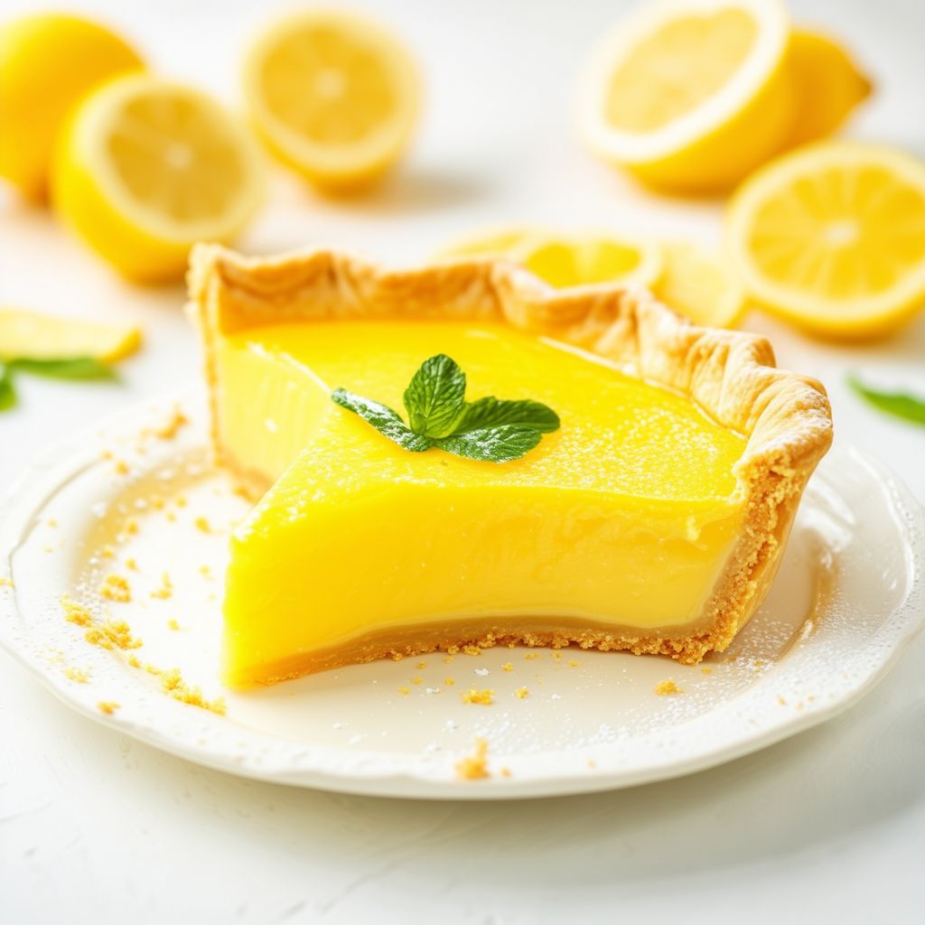 Zesty Lemon Delight Pie