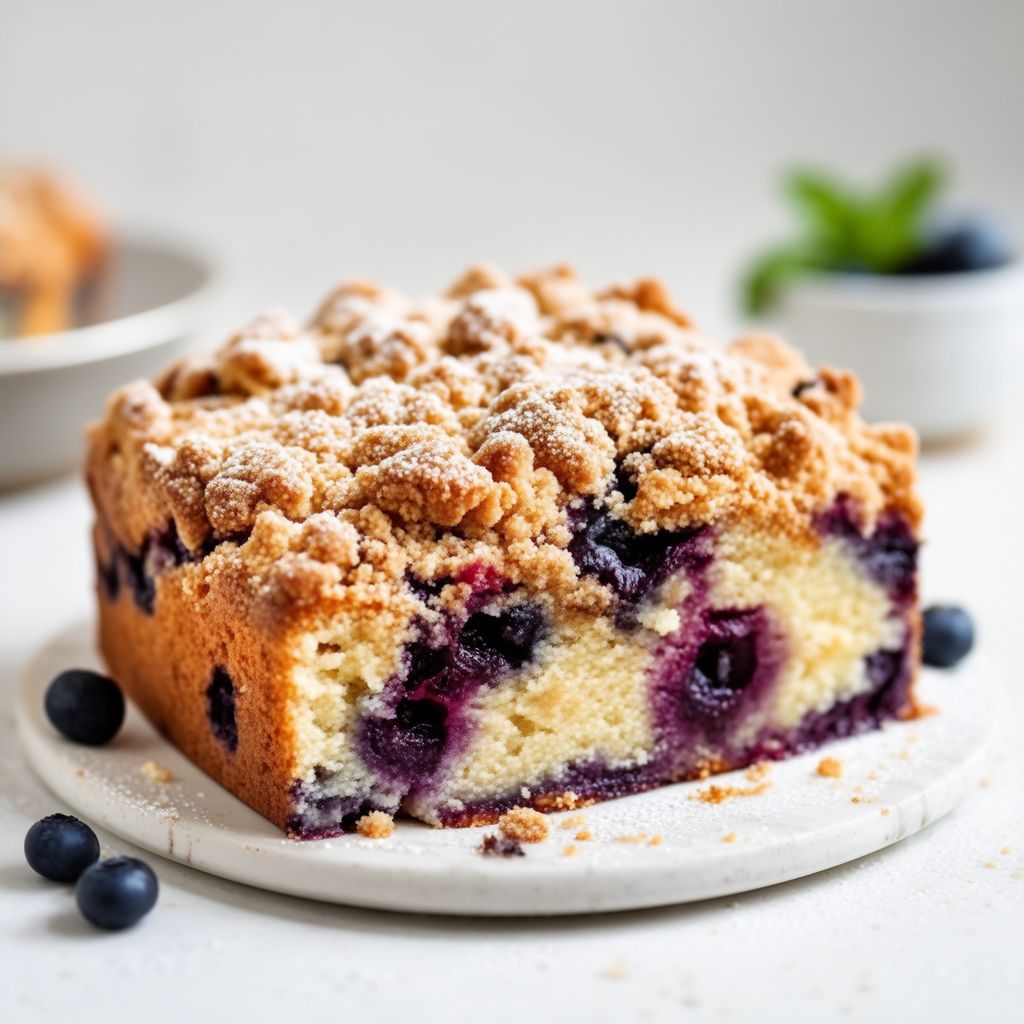 Heidelbeer-Streuselkuchen