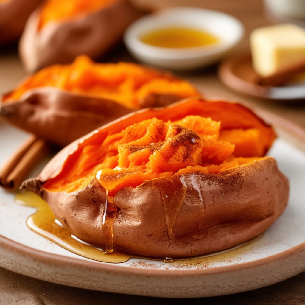 Deliciously Baked Sweet Potatoes with a Twist