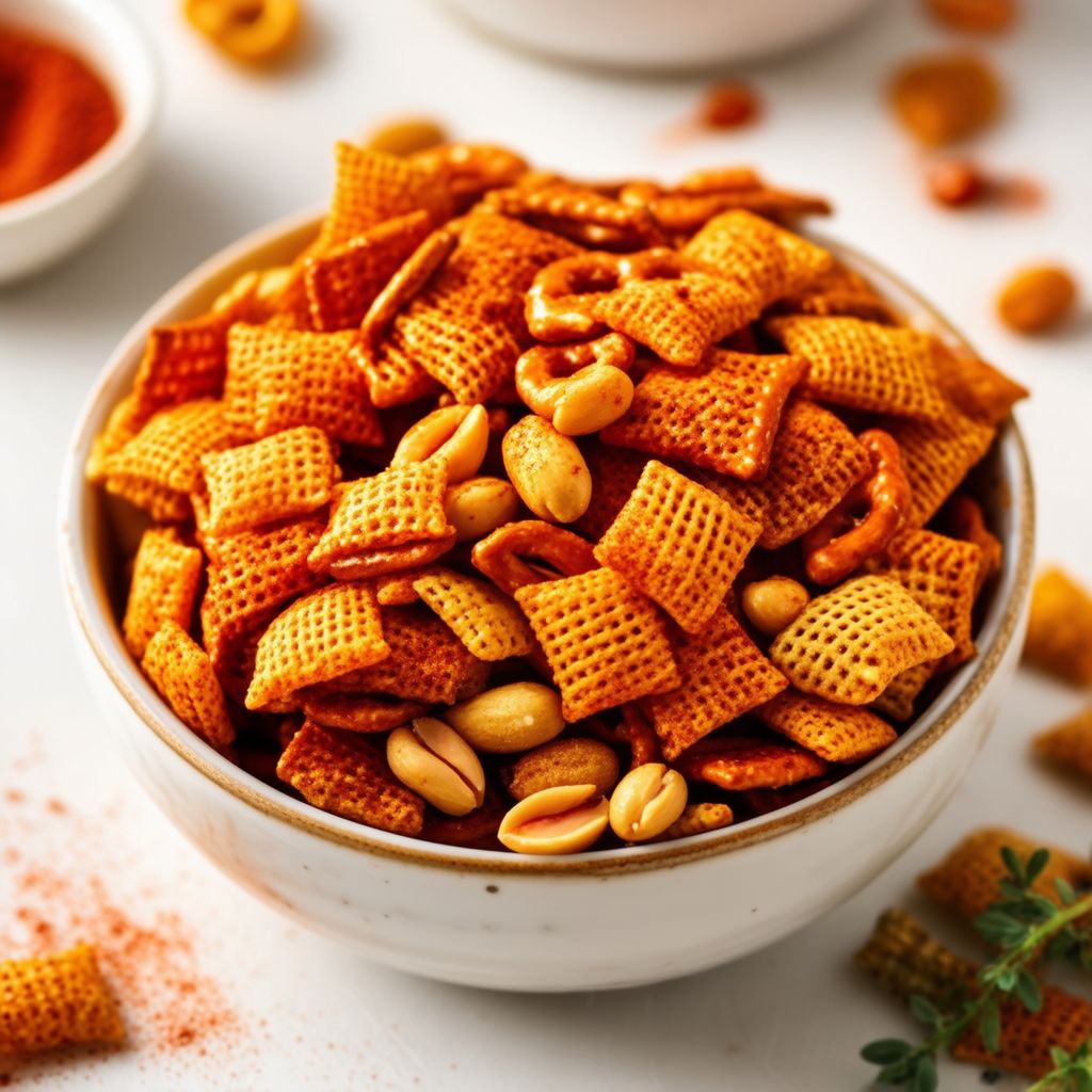 Spicy Snack Mix Delight