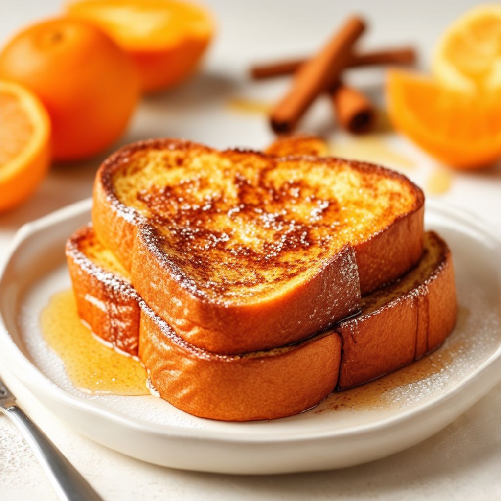 Torta di Pane alla Francese con Agrumi e Spezie