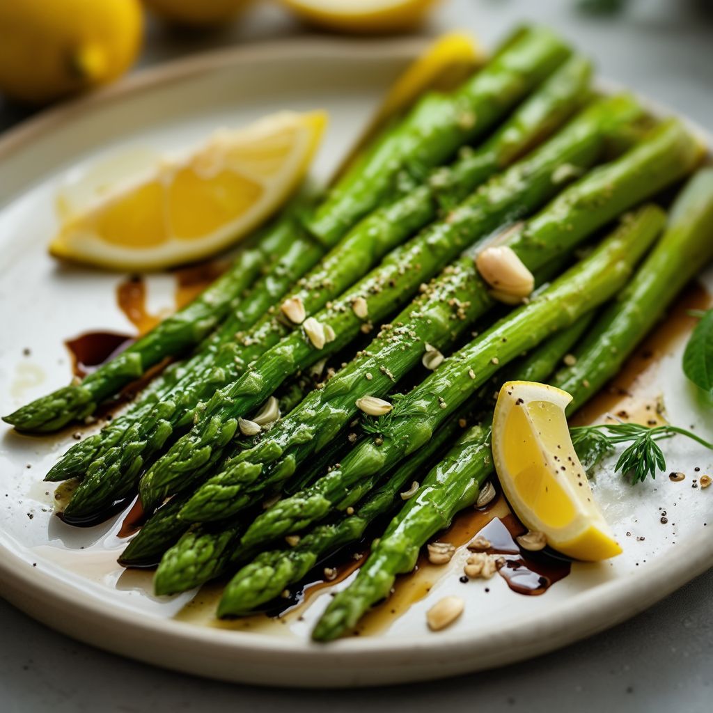 Knoblauch-Balsamico-Spargel-Delight