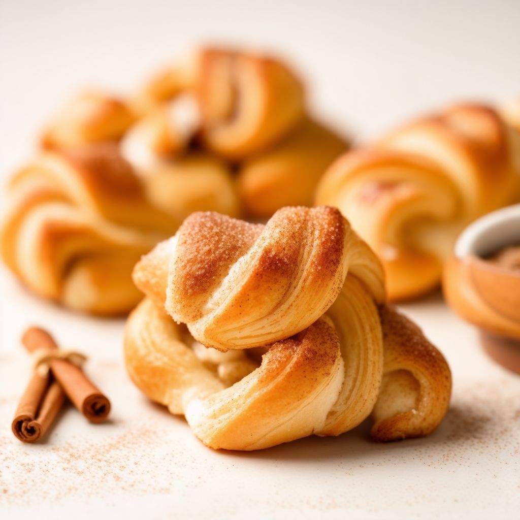 Bocconcini di Crescent con Marshmallow alla Cannella