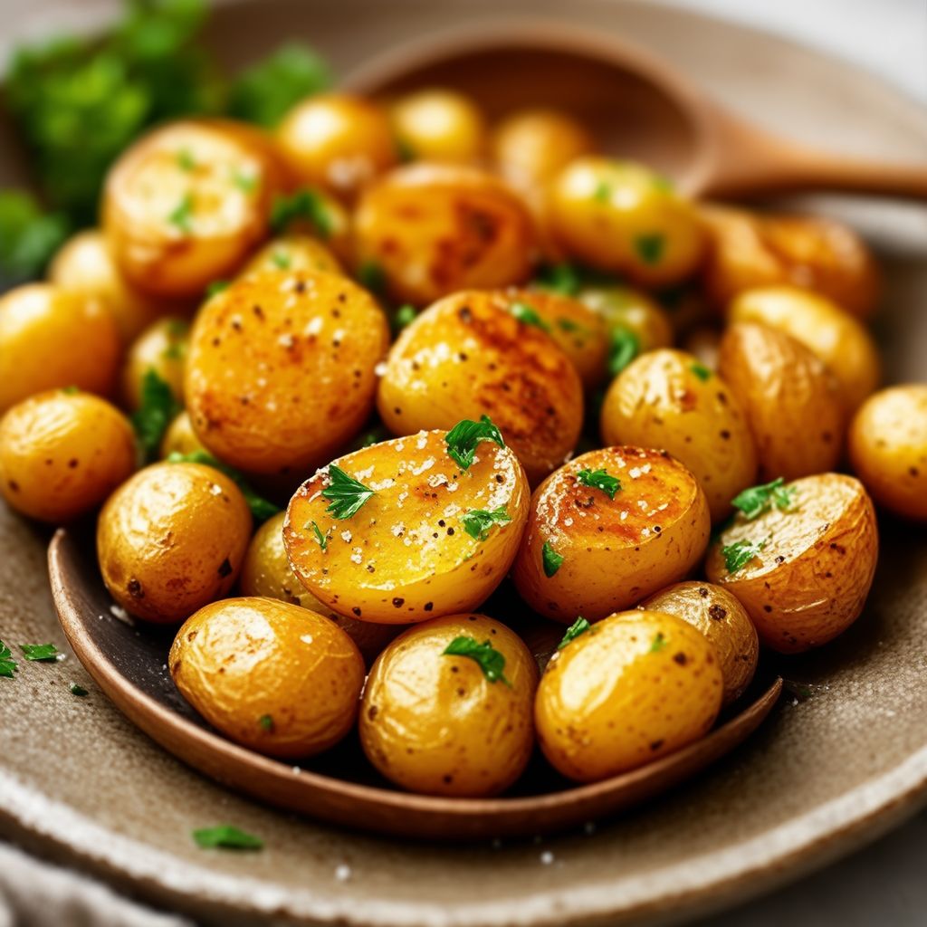 Garlic Herb Roasted Potatoes
