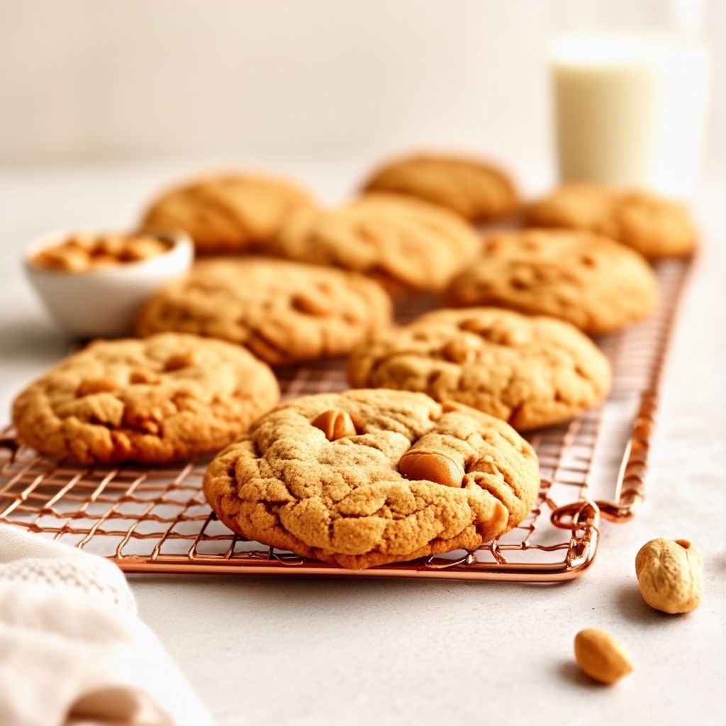 Biscotti Croccanti al Burro di Arachidi