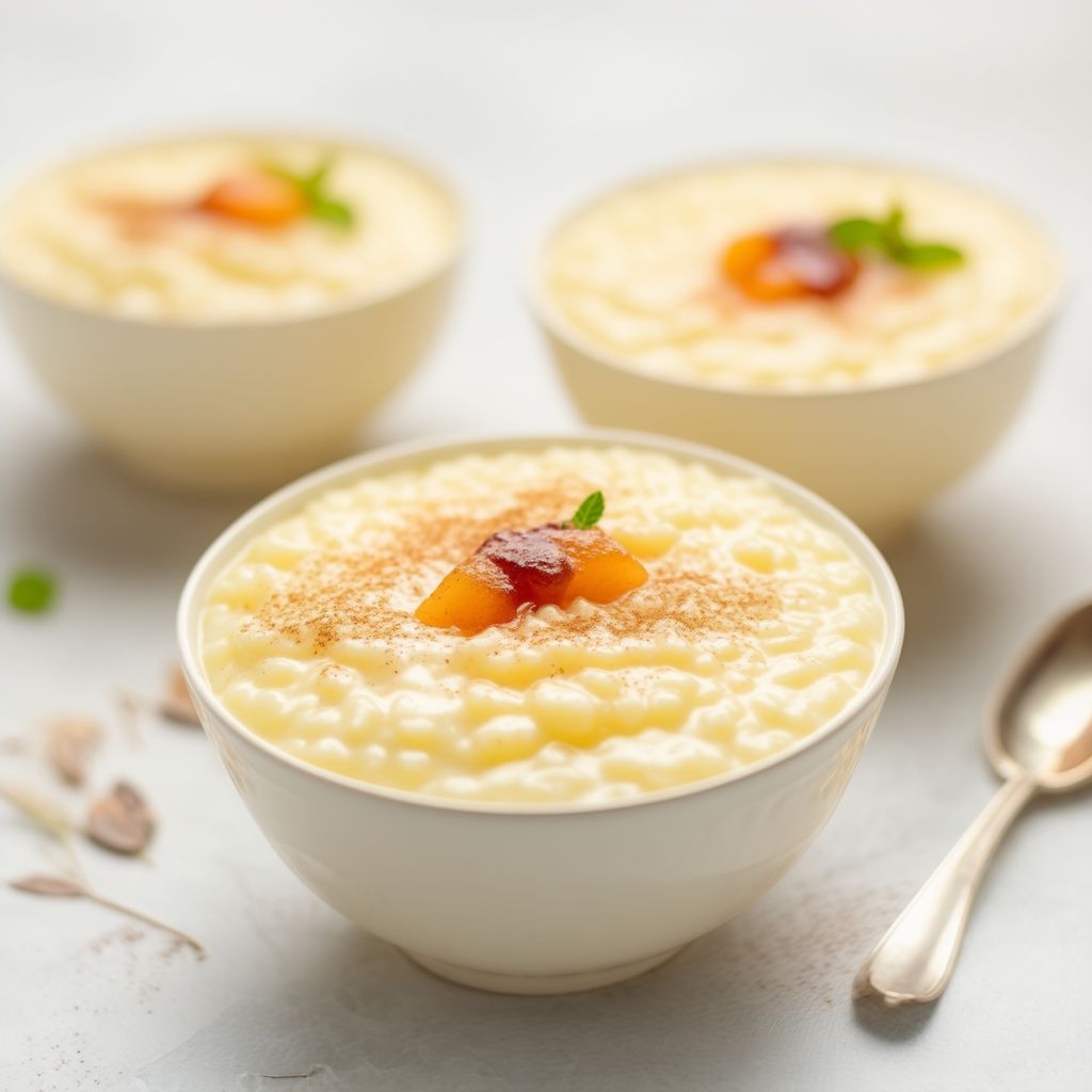 Budino di Riso Vaniglia Cremoso