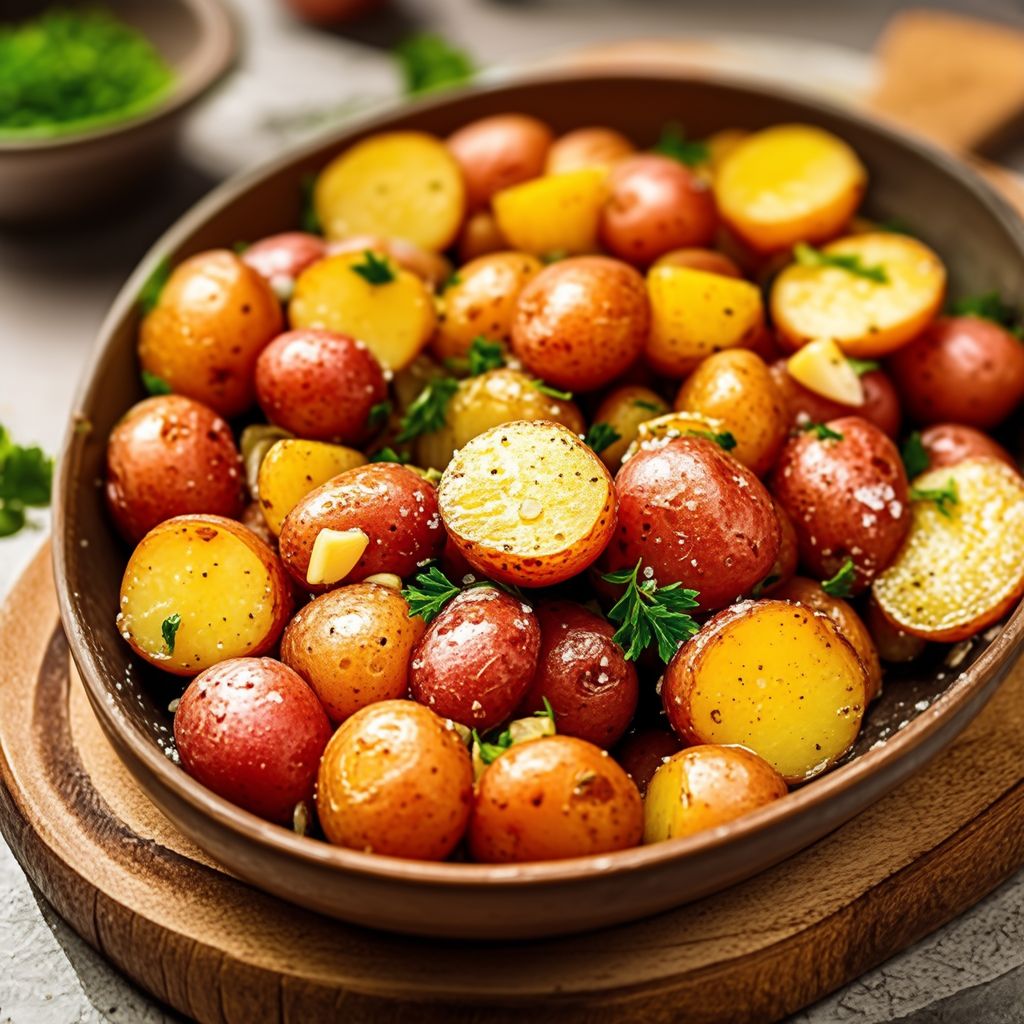 Herbed Garlic Butter Potatoes