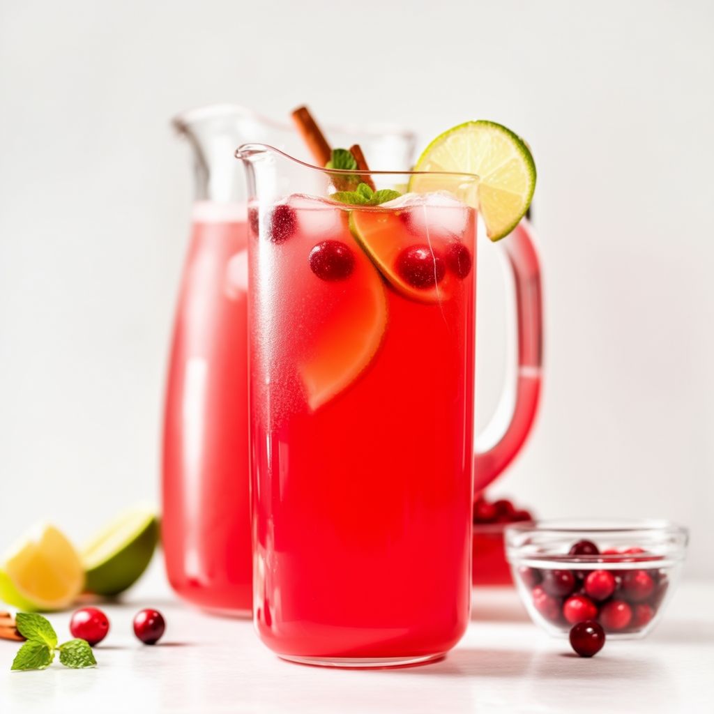 Cranberry Citrus Sparkle Punch