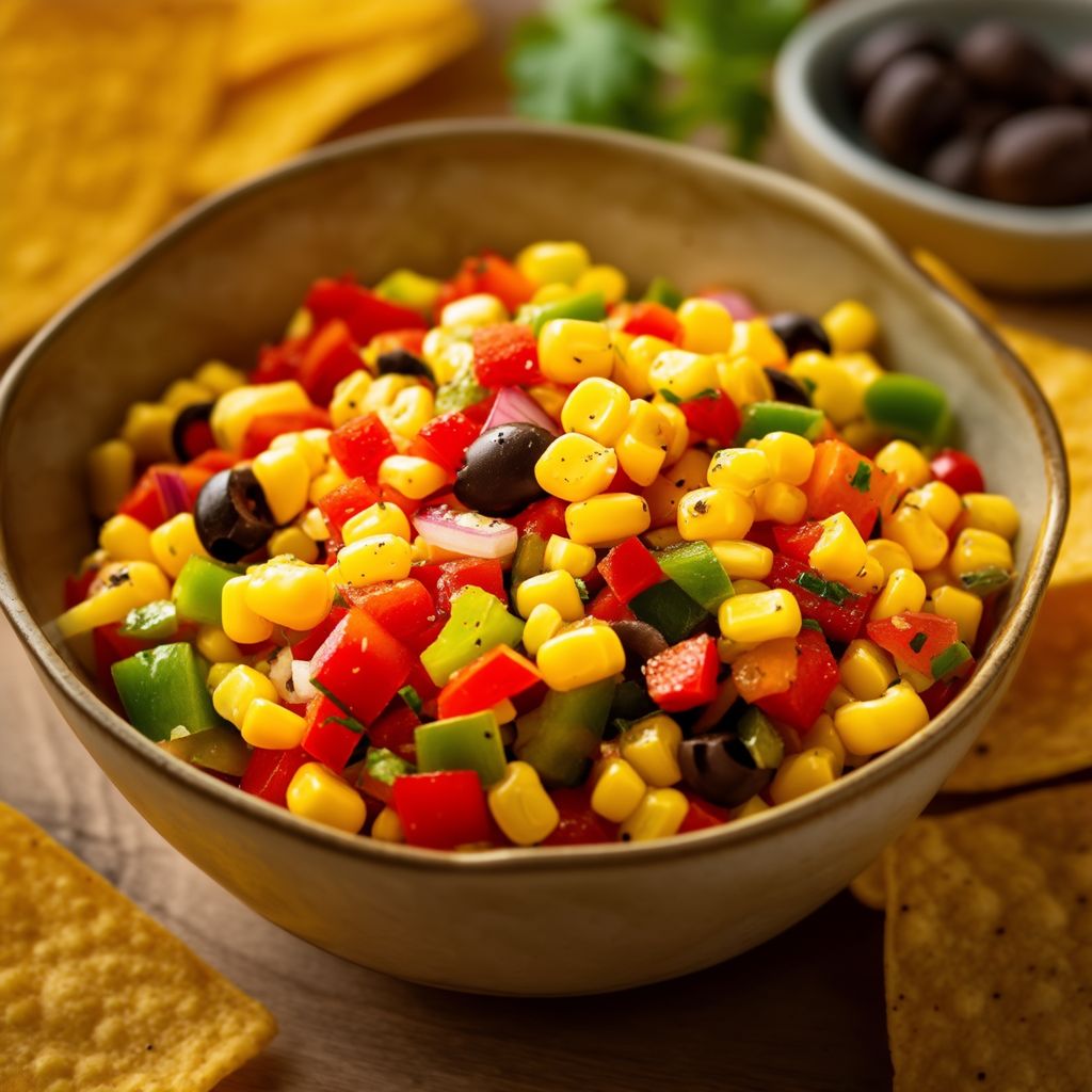 Zesty Corn and Pepper Salsa