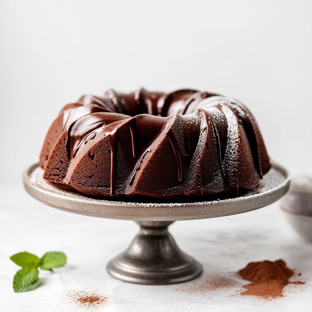 Decadent Chocolate Cream Cheese Bundt Cake