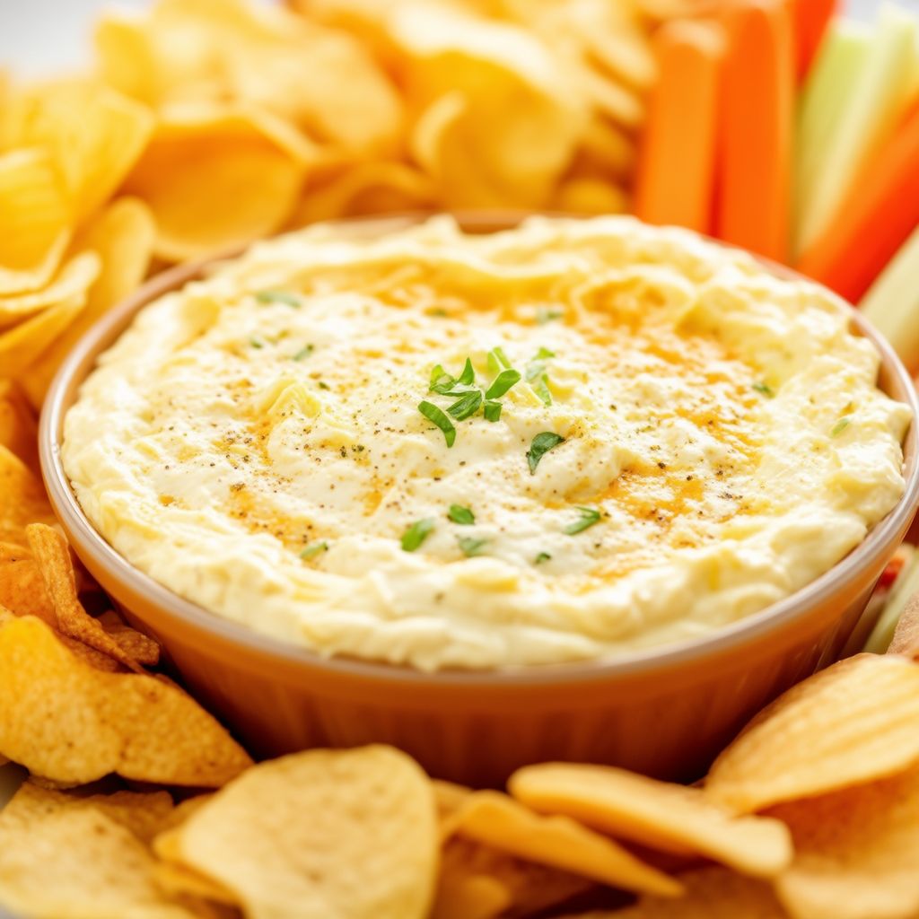 Cheesy Artichoke Delight Dip