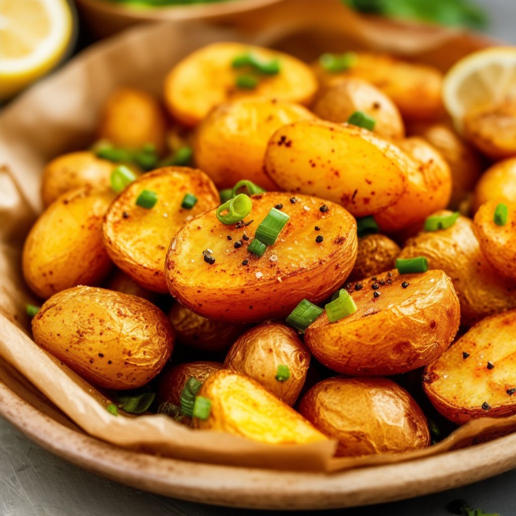 Patate Arrosto Speziate con Masala Fresco