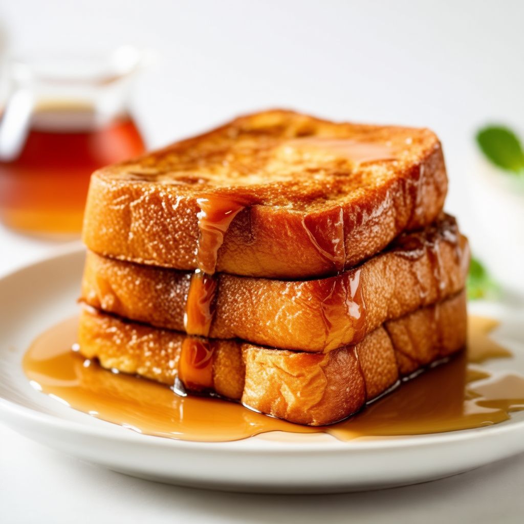 Übernachtung Karamell French Toast Auflauf