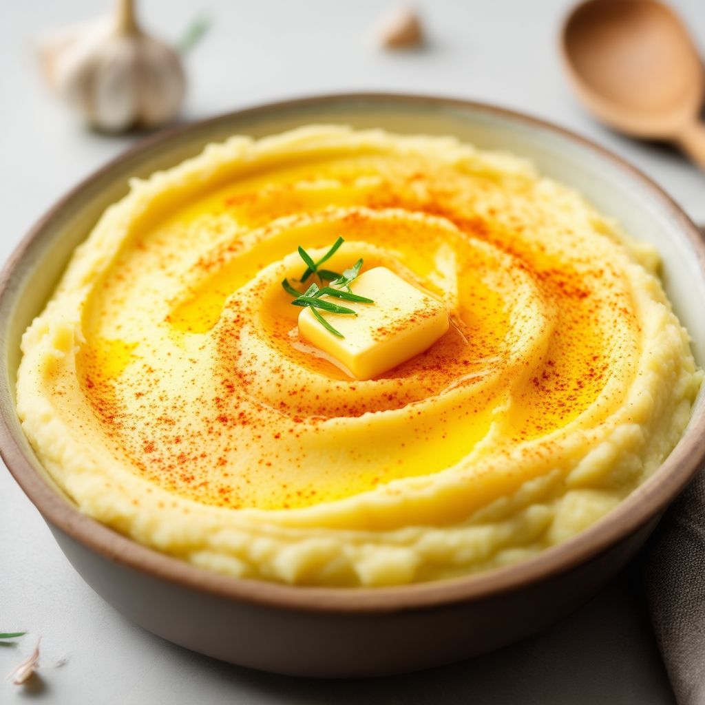 Purè di Patate Cremoso all'Aglio