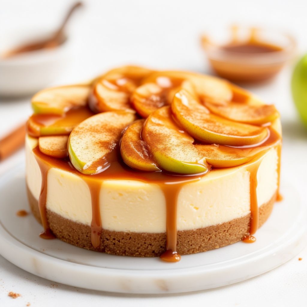 Delizia Cheesecake di Mele Caramellate