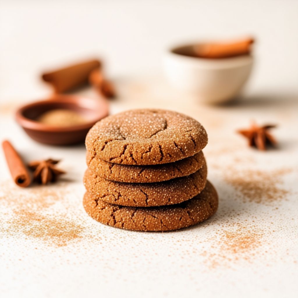 Spiced Molasses Cookies