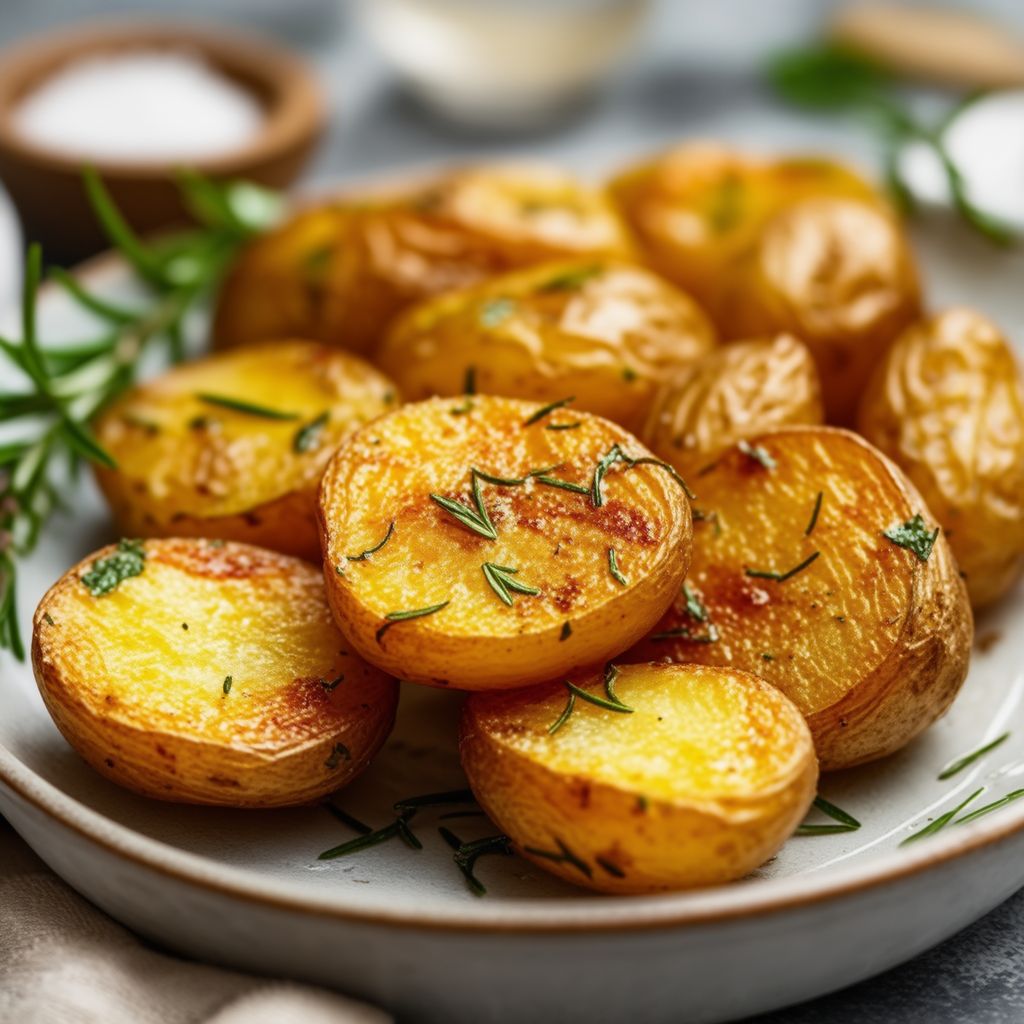 Patate al Forno Croccanti con Erbe Aromatiche