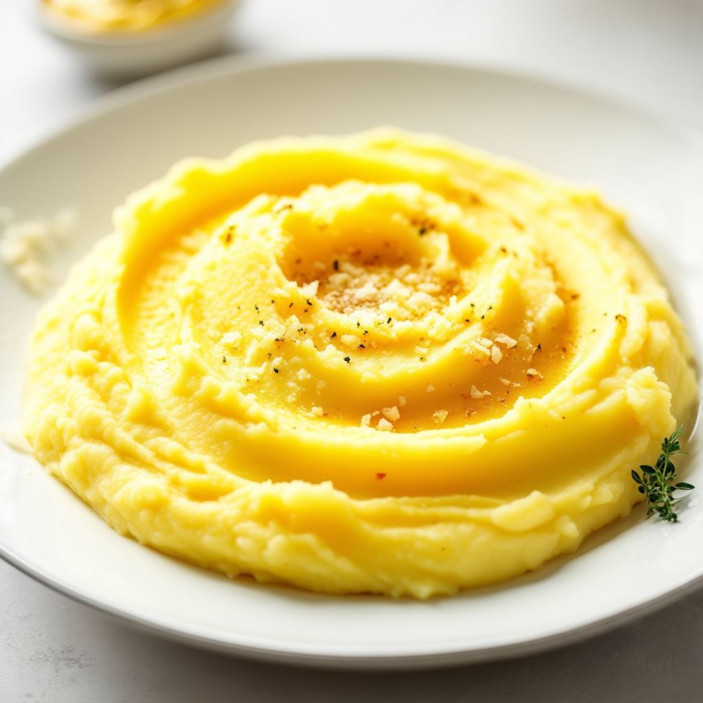 Creamy Dijon Parmesan Mashed Potatoes