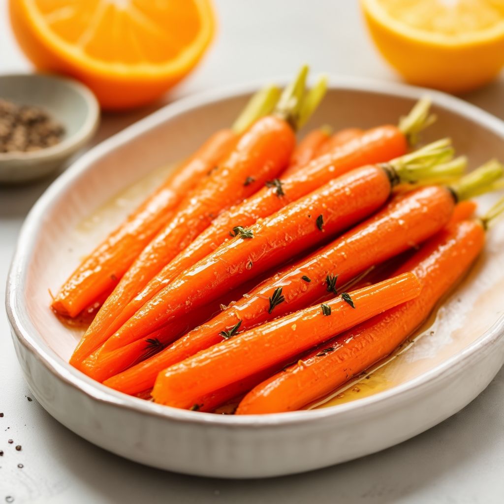 Honey-Glazed Carrots with a Citrus Twist